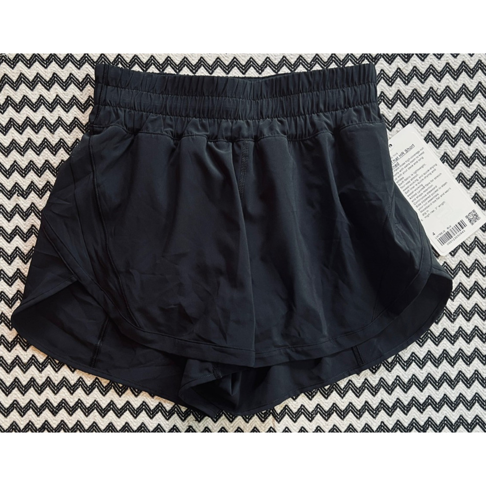 NEW lululemon Track That HR Short 3" Lined 🖤 Black